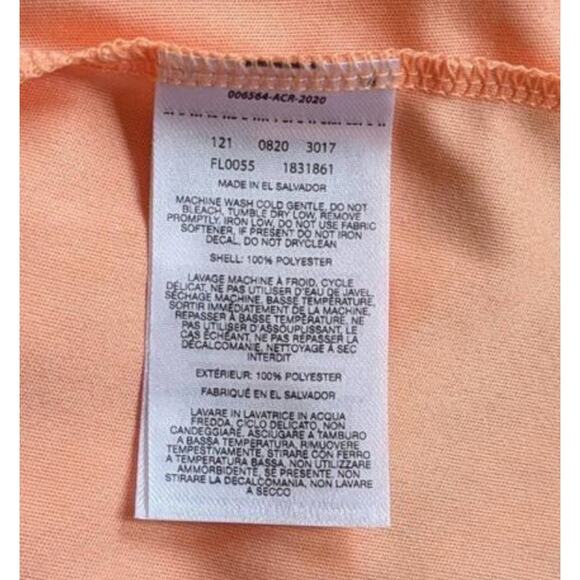 Columbia PFG Womens Fishing Shirt Large Peach Long Sleeve Performance Peach UPF - Picture 10 of 12